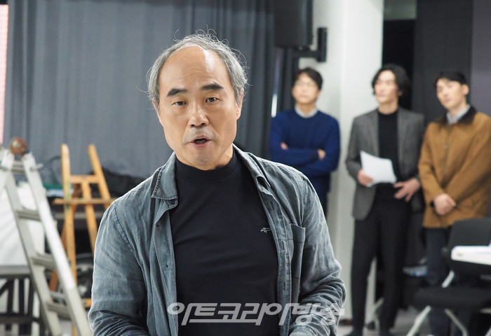 [AK현장] 연극 '광부화가들' 강신일, 