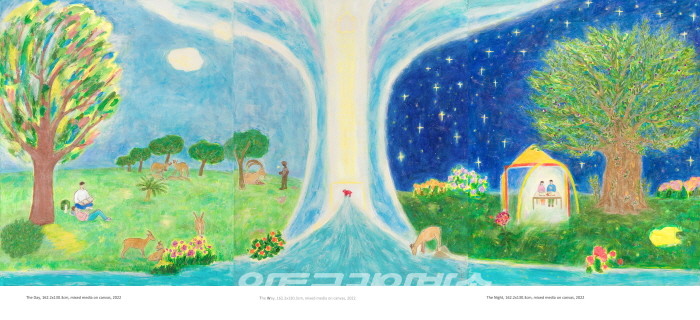 [김종근 미술평론] 꿈꾸는 세상의 평화 파라다이스 - 이오성