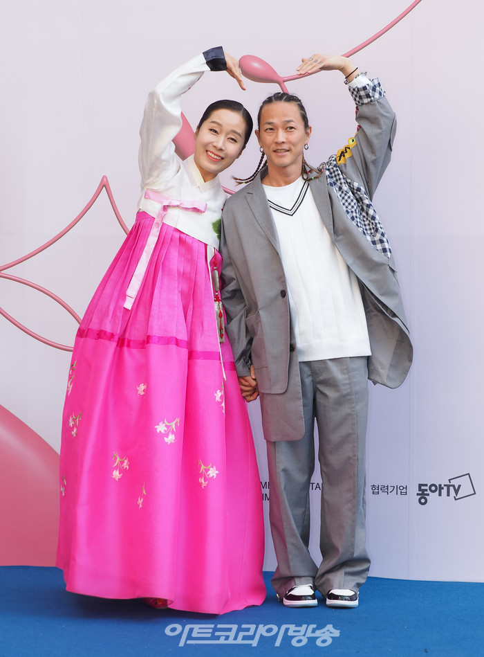 [AK포토] 박애리-팝핀현준, 부부 사랑이 남달라