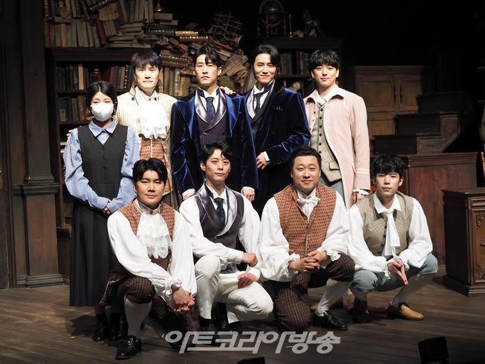 [AK포토] 뮤지컬 '윌리엄과 윌리엄의 윌리엄' 주역들