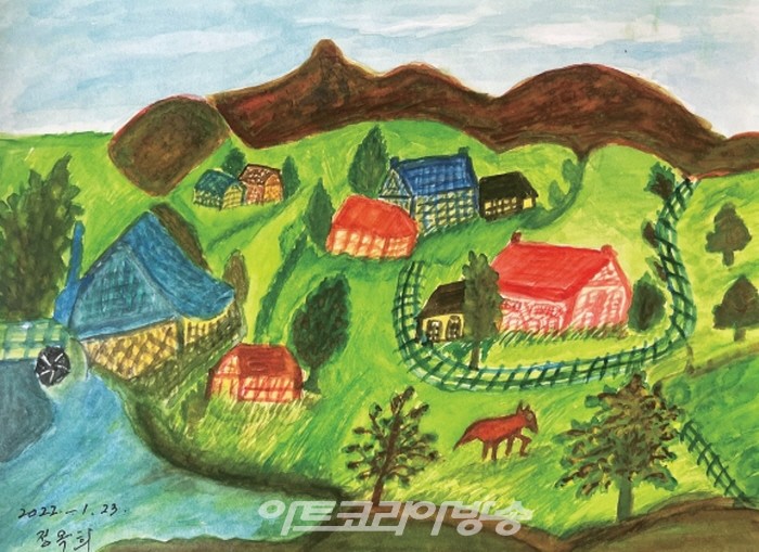 98세 정옥희 작품전 '자연의 풍경'