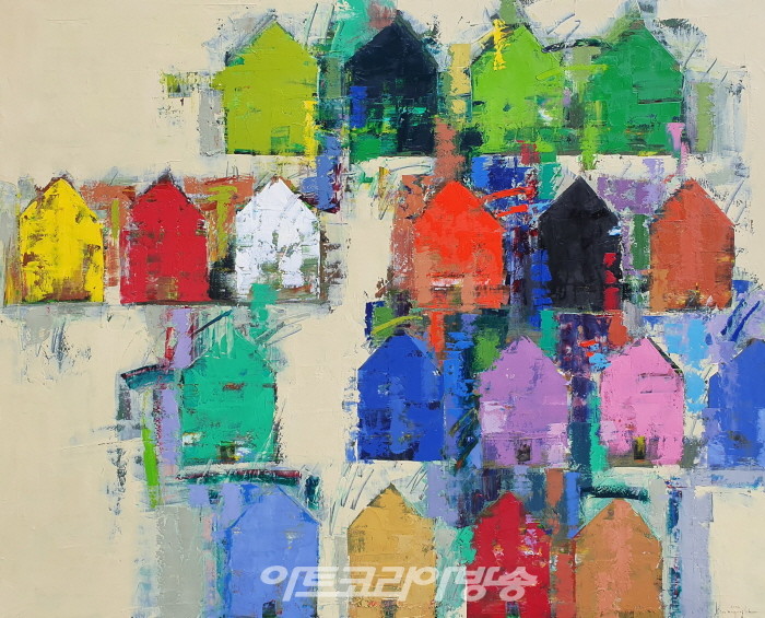 김명식 초대전 '행복이 머무는 그곳, 자연과 평화'