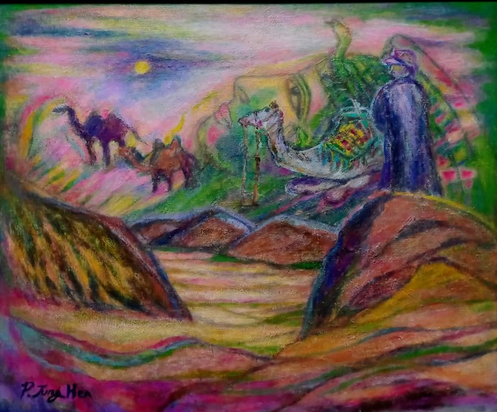 [박정해의 시와 그림의 뜨락] 그림 속 길 위에서