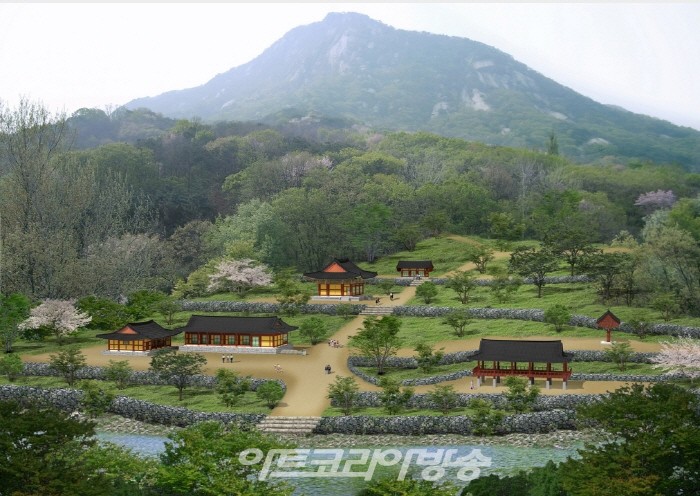 북한산 서암사지 성역화 복원정비를 소망하며, '오래 기두렸던 달이 떠오를 량이면'