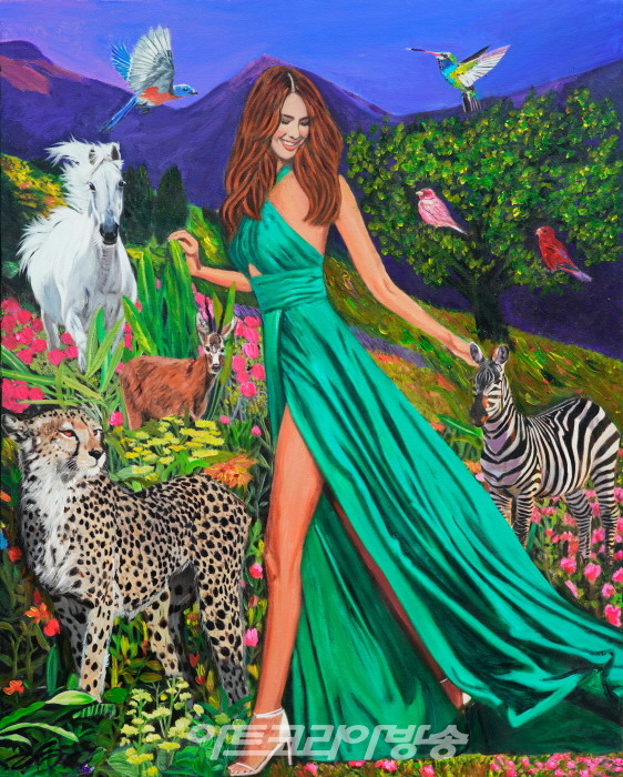 인사아트프라자 갤러리 리정 개인전 ‘paradise’