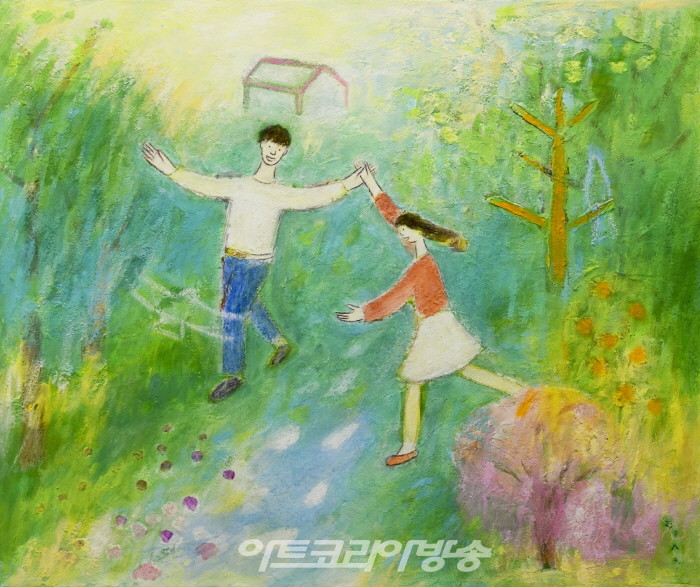 [김종근 미술평론] 아름답고 성스러운 아가페적인 사랑 -이오성