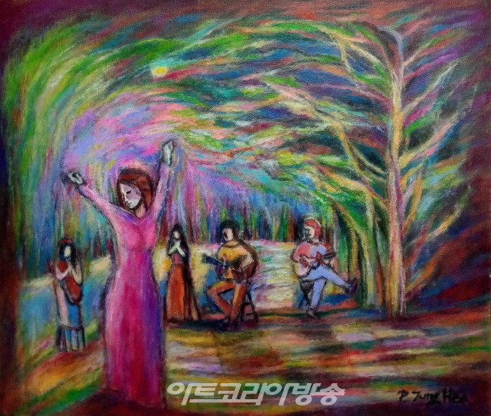 [박정해의 시와 그림의 뜨락] 집시의 춤 그리고 사랑