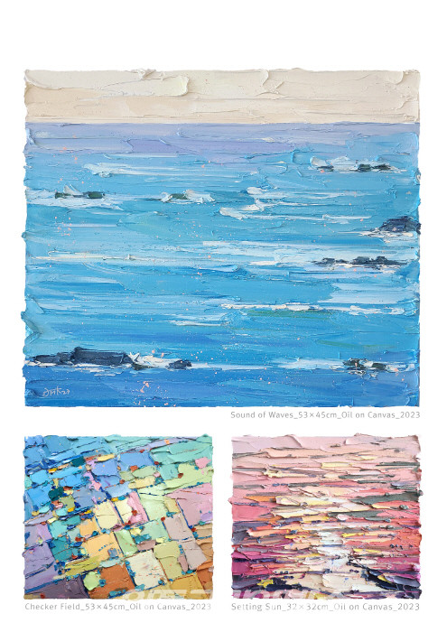 [박영택 미술평론] 김주민- 질료로 연출된 조감의 풍경