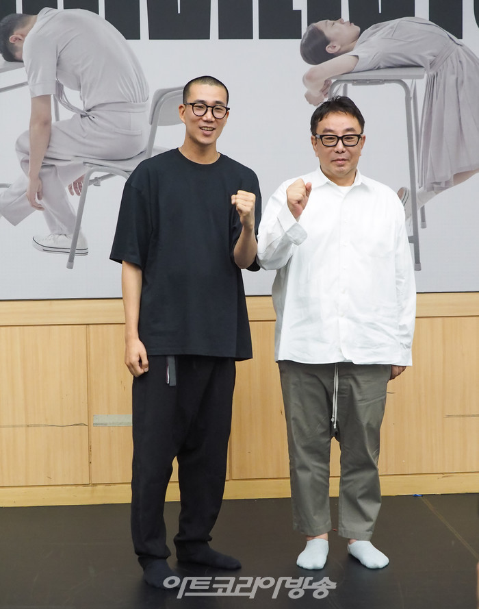 [AK포토] 정구호 연출-김성훈 안무가, '그리멘토' 관심 가져 주세요
