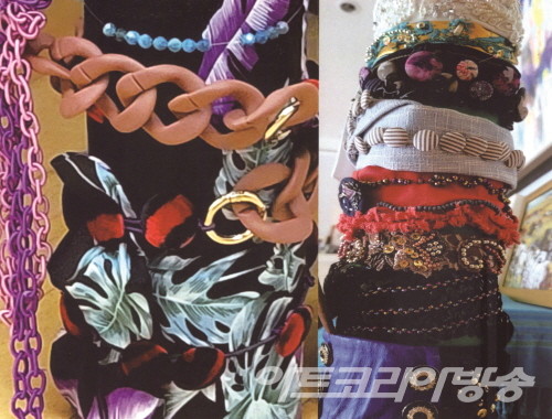 김은숙 작가 물이 있는 풍경, 그리고 일상을 깁는 퀼트 작업