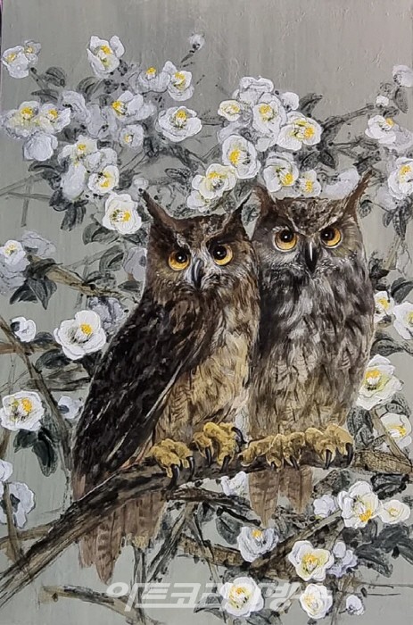 [김종근 미술평론] 천의 얼굴, 부엉이에 빠진 작가 민병구