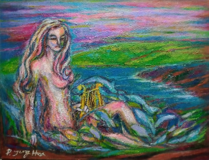 [박정해의 시와 그림의 뜨락] 시인의 섬, 사포의 탄식