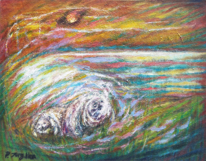 [박정해의 시와 그림의 뜨락] 네르파의 귀향 물범의 눈물