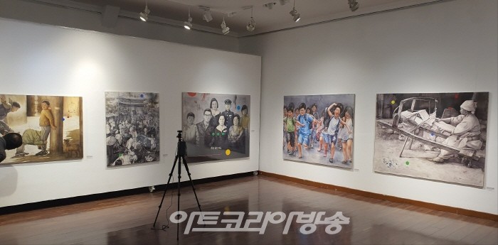 '앙데팡당korea 박진양 작가 개인전'을 찿아서-유정근작가 탐방기