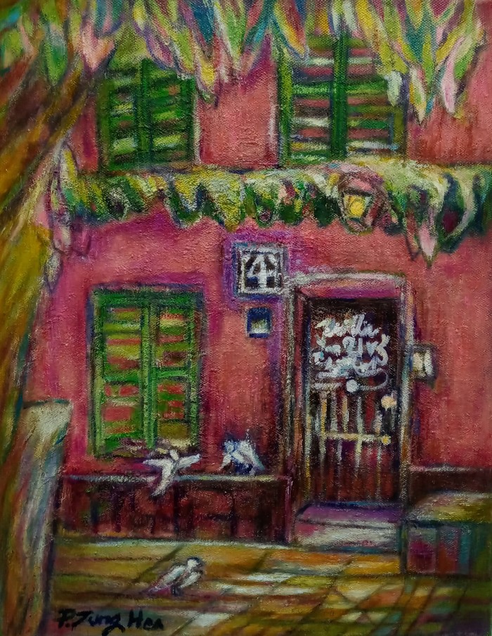 [박정해의 시와 그림의 뜨락] 라팽아질 파리 뒷골목의 애수