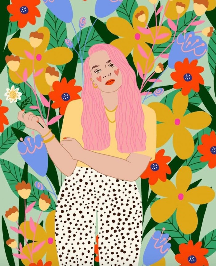 Emmy Lupine의 힘을 실어주는 삽화