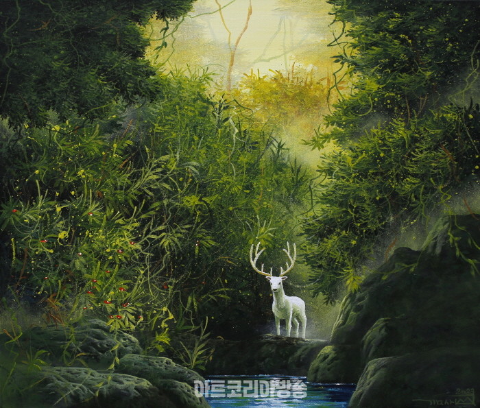 제주특별자치도미술대전 대상 작가 김산 초대전 '염원'