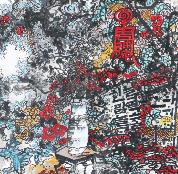 인사아트프라자 갤러리 초대개인전 '월하 박춘근 수묵 진경 산수전'