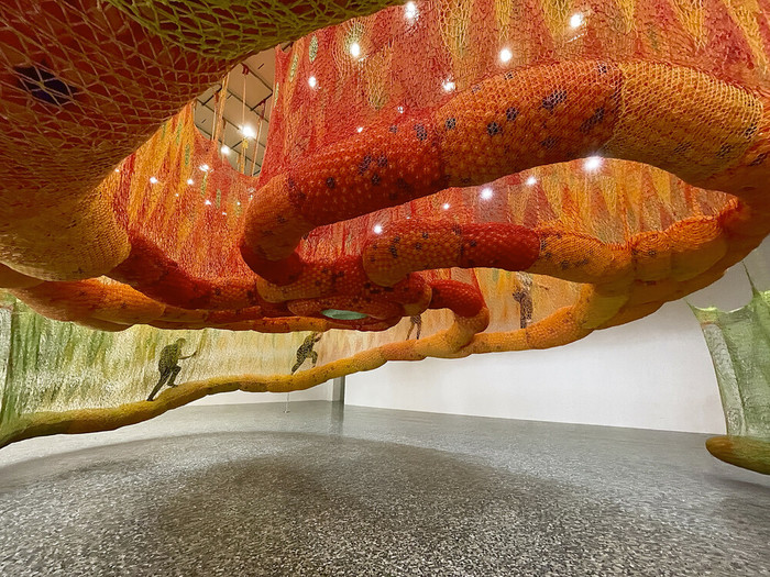 브라질 예술가 에르네스토 네투 (Ernesto Neto) 7번째 작품 ‘SunForceOceanLife’ 展