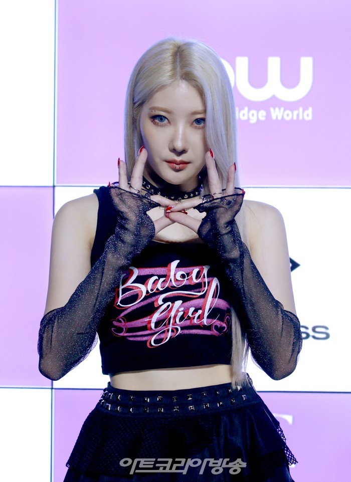 [AK포토] 퍼플키스 채인, '독보적 수려한 미모' (HIDE & SEEK)