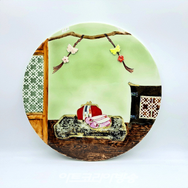 도자회화 이영화 작가 개인전 '조화로운 삶을 묻다'