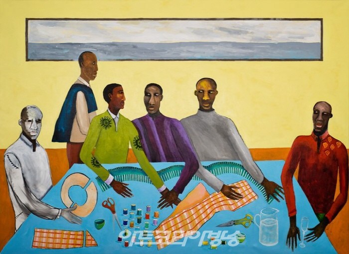 루바이나 히미드 연극전, '미국메트로폴리탄미술관 테이트 모던' 전시중