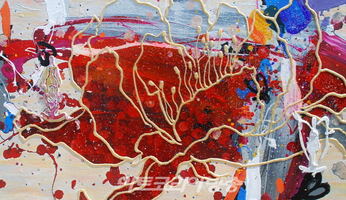 서양화가 최진희, '꽃으로 희망전하는 행복을 위한 영혼여행'