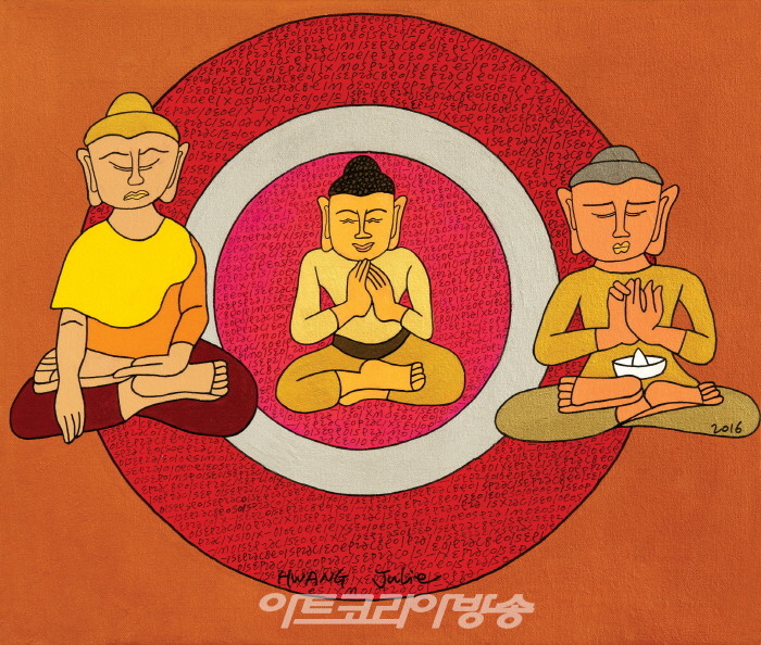 [이재언 미술평론] 황주리 작가의 일상으로 만개한 꽃들의 ‘옴니버스 이야기