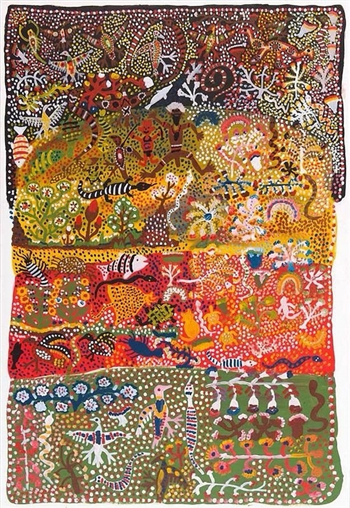 오스트레일리아의 화가 ‘모이마 윌리(Moima Willi)’