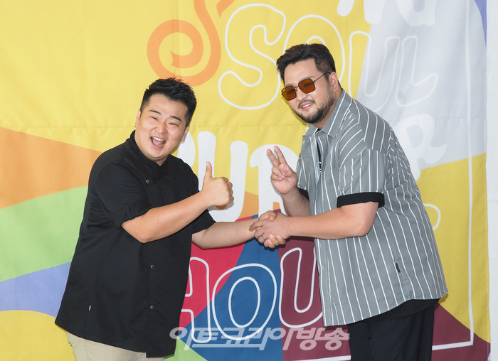 [AK포토] 김태우-이원일, '100호점까지 달려봅시다'