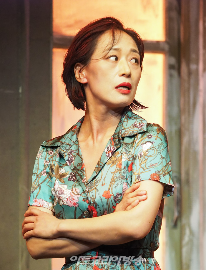 [AK화보] 우미화-김현진, '서로를 향한 공방과 이해' (빈센트 리버)