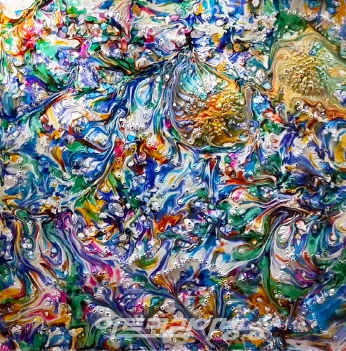 최소리 작가,  음악과 미술이 융합된 작품으로 '스타트아트페어 서울 2022' 참가