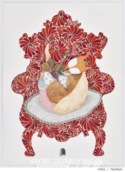 빛나는 감각과 절묘한 선. 서희선 작가