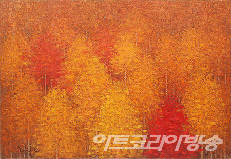 윤인자 초대展 “자연의 색깔 -그 원색의 향연”