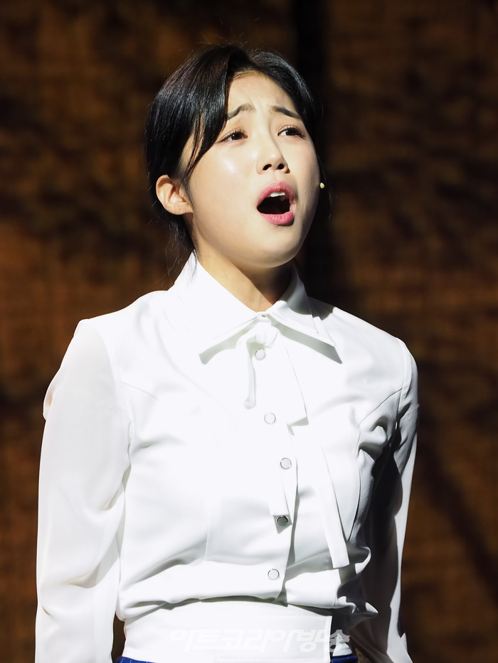 [AK포토] 뮤지컬 '인간의 법정' 이상아, 내 뜻대로 살리라