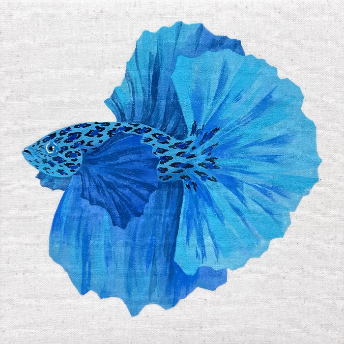 김다진 화가 3번째 개인전, 위장된 자아